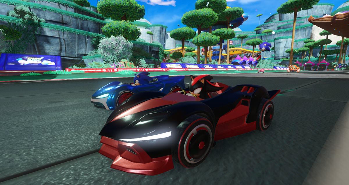 sonic racing car