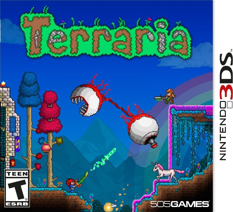 Terraria 3ds обзор