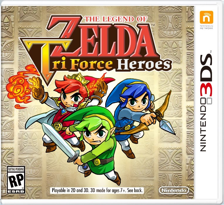 The Legend of Zelda: Tri Force Heroes boxart, screenshots ...