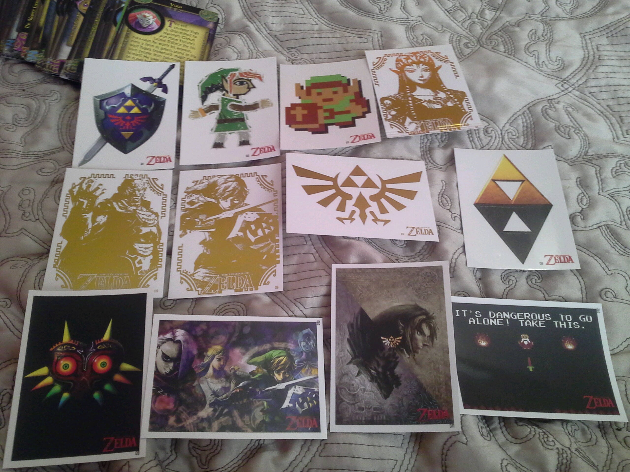 Photos of The Legend of Zelda Trading Cards - Nintendo ...