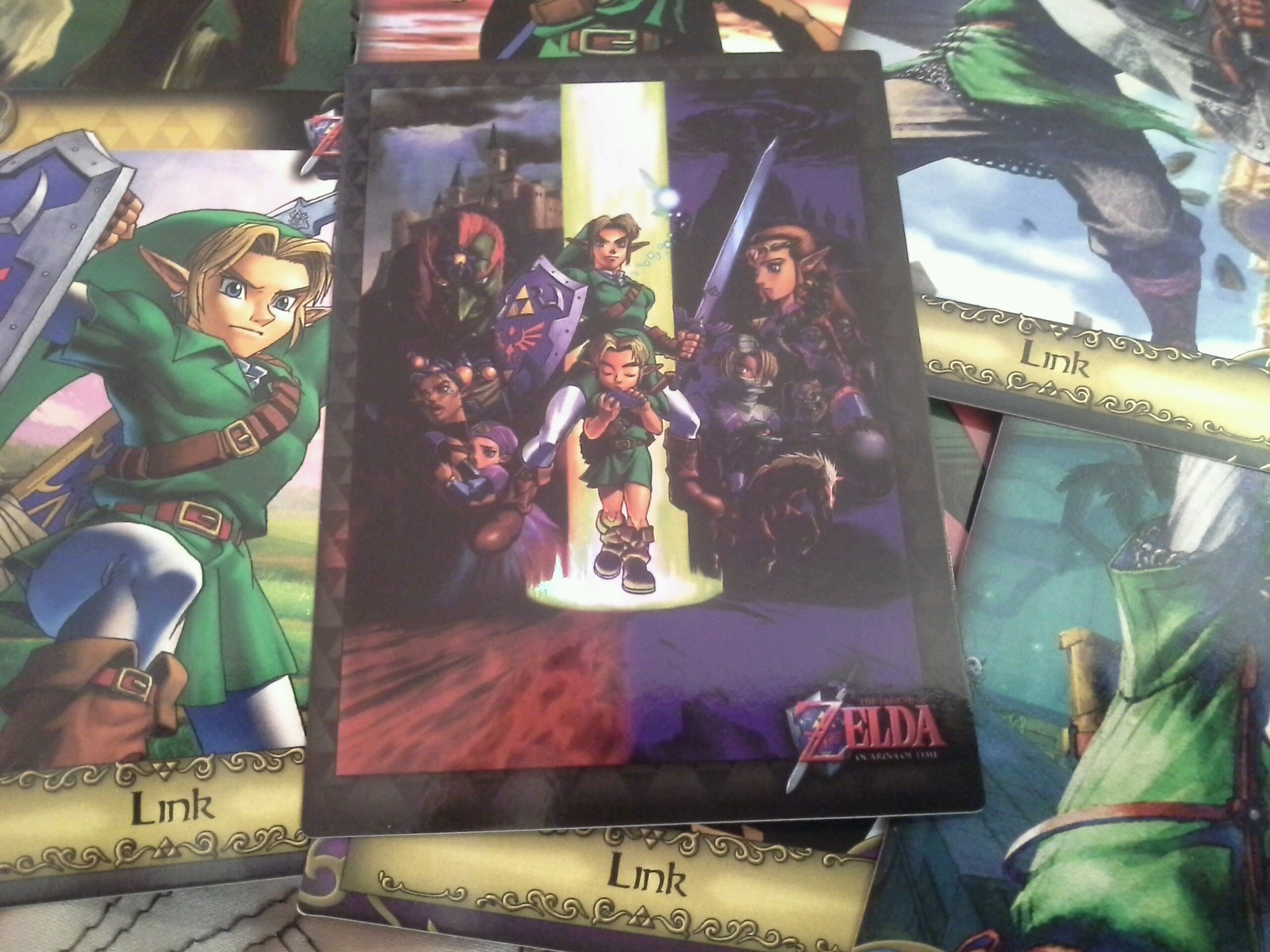 Photos of The Legend of Zelda Trading Cards