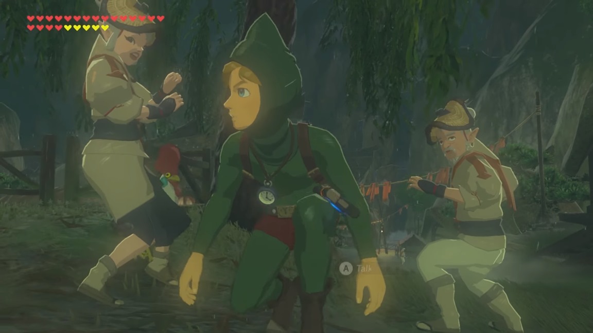 Zelda Breath Of The Wild S New Tingle Outfit Strikes Fear Into Villagers Nintendo Everything