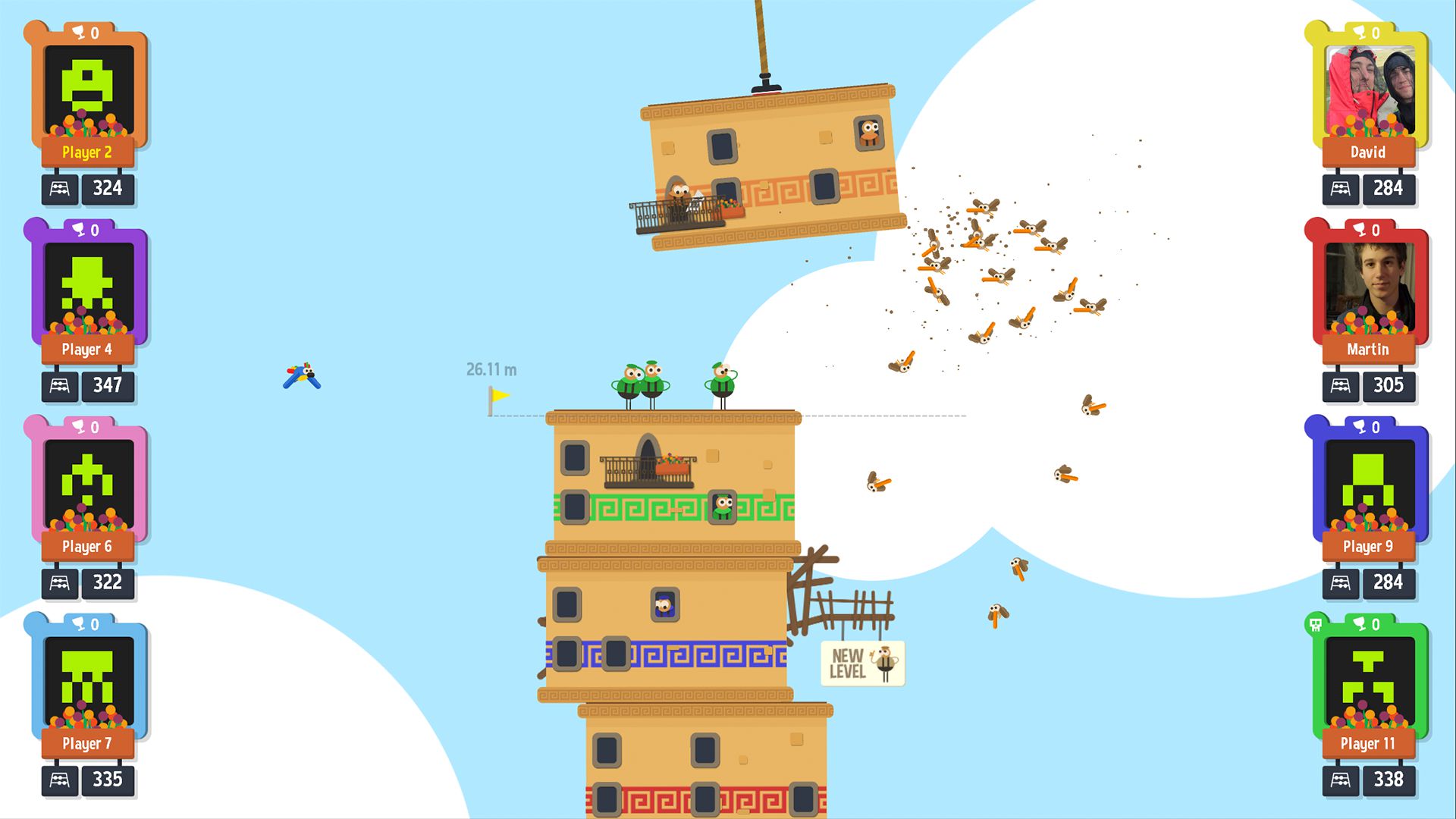 Multiplayer physics-based tower building game Tower of Babel coming to  Switch