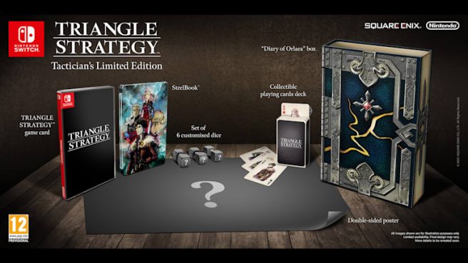 triangle strategy tactician's limited edition pre-orders