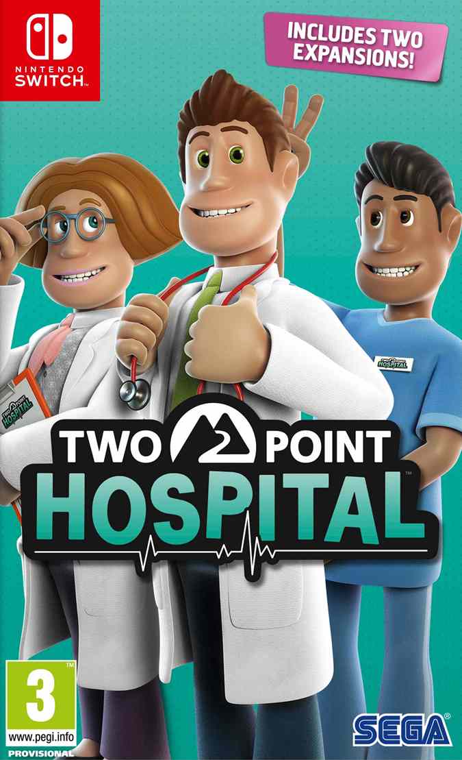 2023最新作】-Two Point Hospital ニンテンドースイ•ッチ 北米版 輸入