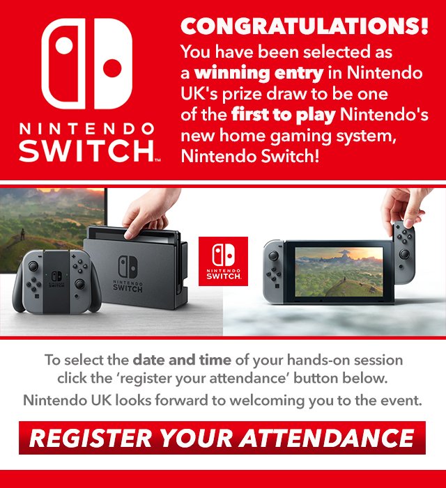 Switch events