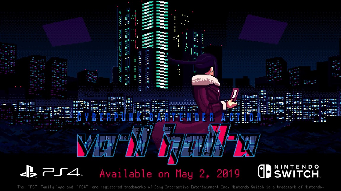 VA-11 HALL-A launches for Switch in the west on May 2, physical version