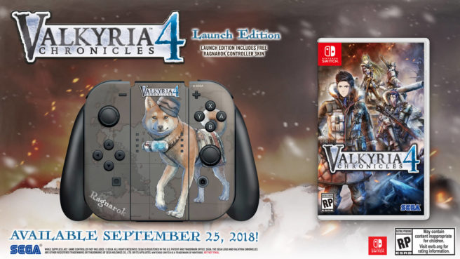 Valkyria Chronicles 4 Launch Edition