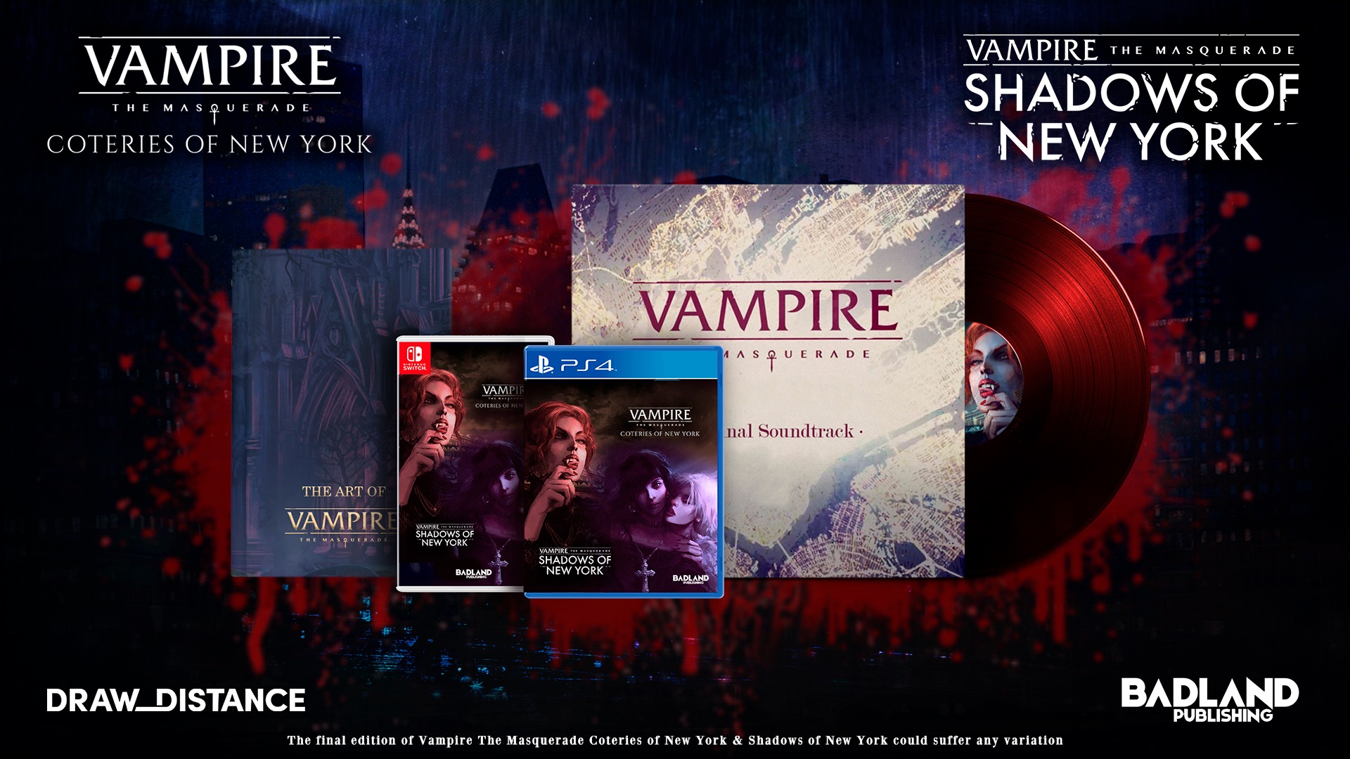 Vampire: the Masquerade - Coteries of New York announced 