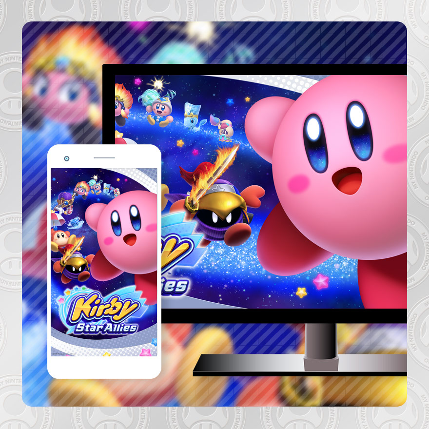 My Nintendo adds Kirby Star Allies wallpaper Super Mario 3D Land