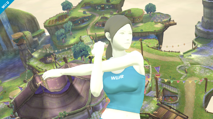 wii fit trainer game