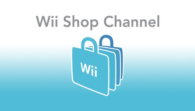 canal du magasin wii vers le bas