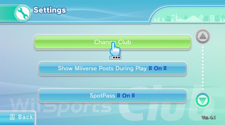 Wii Sports Club updated to version 