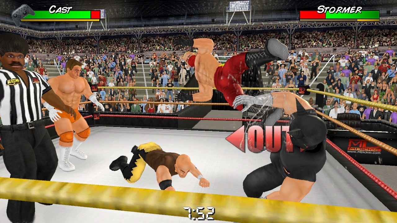 64bit wrestling game Wrestling Empire reaches Switch in January