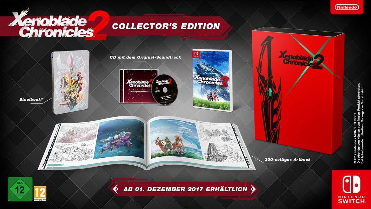 European Xenoblade Chronicles 2 Collector's Edition, Switch Pro