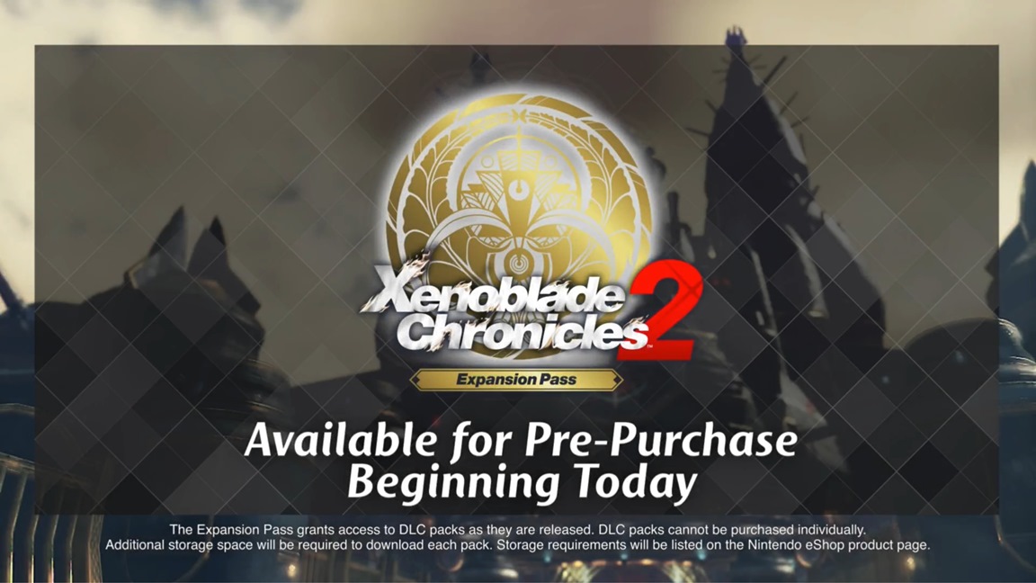 Xenoblade Chronicles 2 Expansion Pass announced