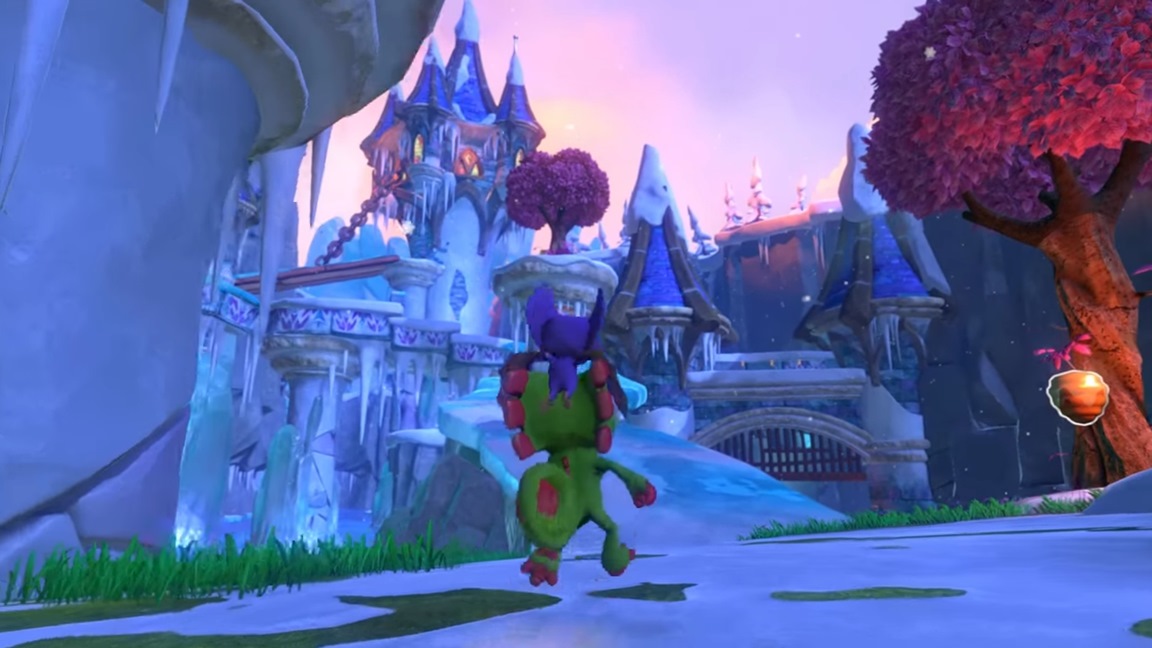 Yooka laylee прохождение галактика галеон