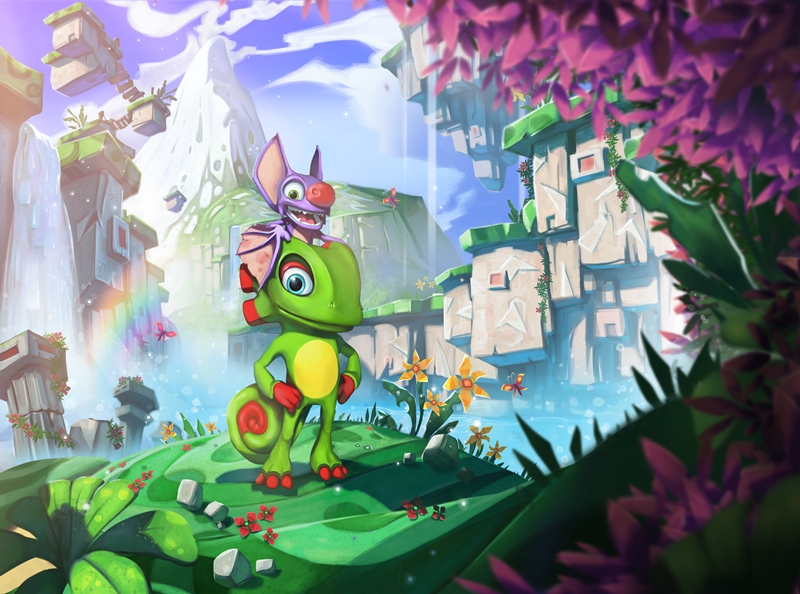 Yooka laylee обзор