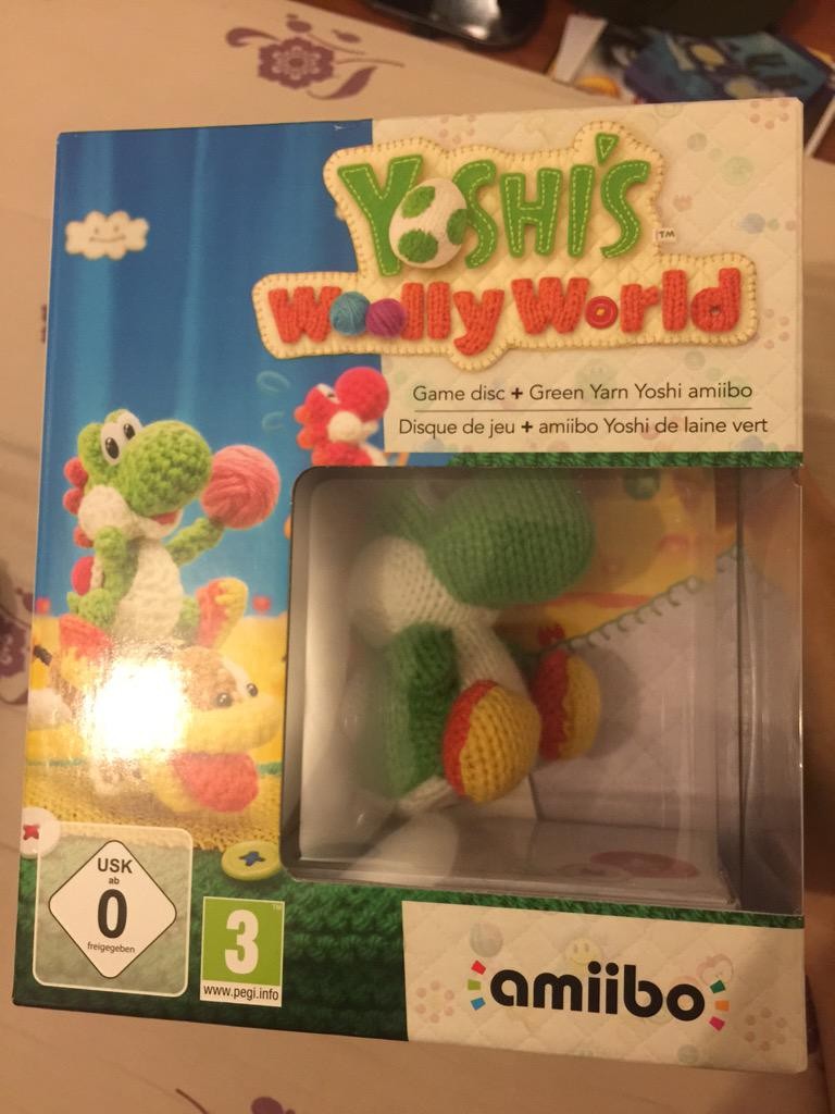 poochy & yoshi's woolly world amiibo bundle