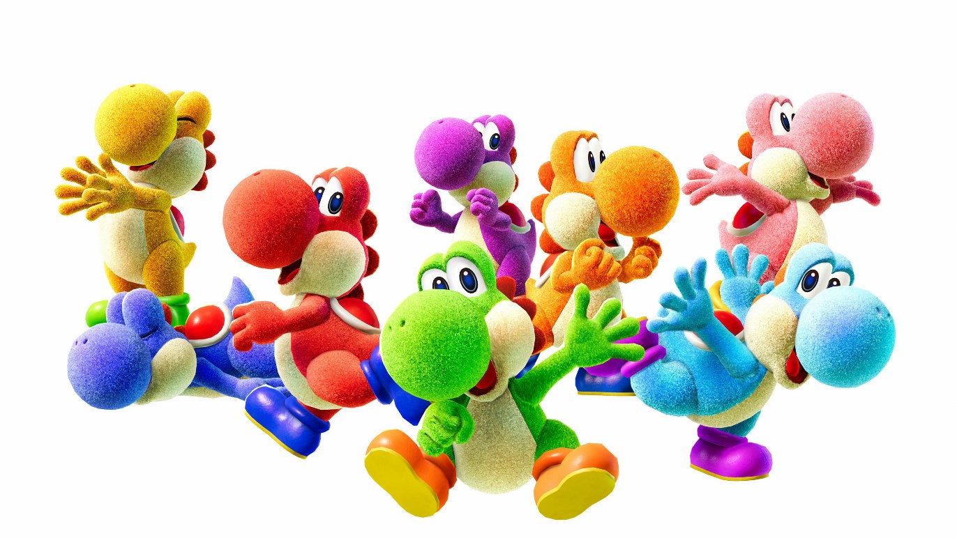 Tons Of Yoshis Crafted World Art 