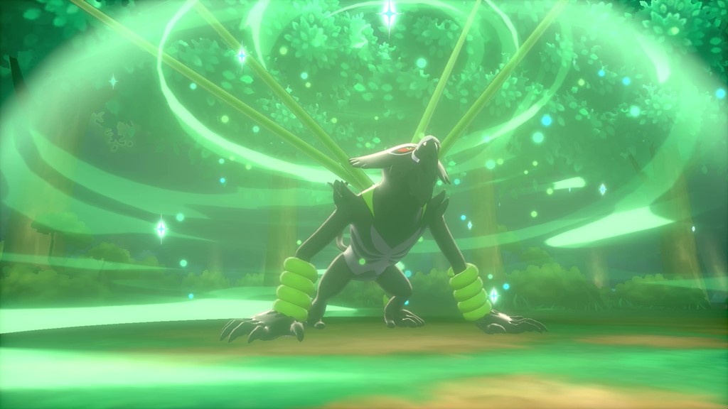 Pokemon Sword Shield Trailer Shows Zarude Using Jungle Healing