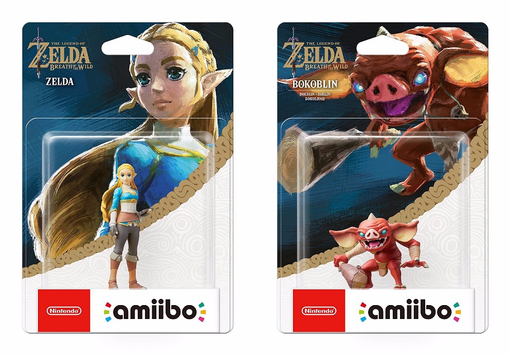 Håbefuld Junior Indflydelse Zelda: Breath of the Wild amiibo - Zelda, Bokoblin amiibo packaging