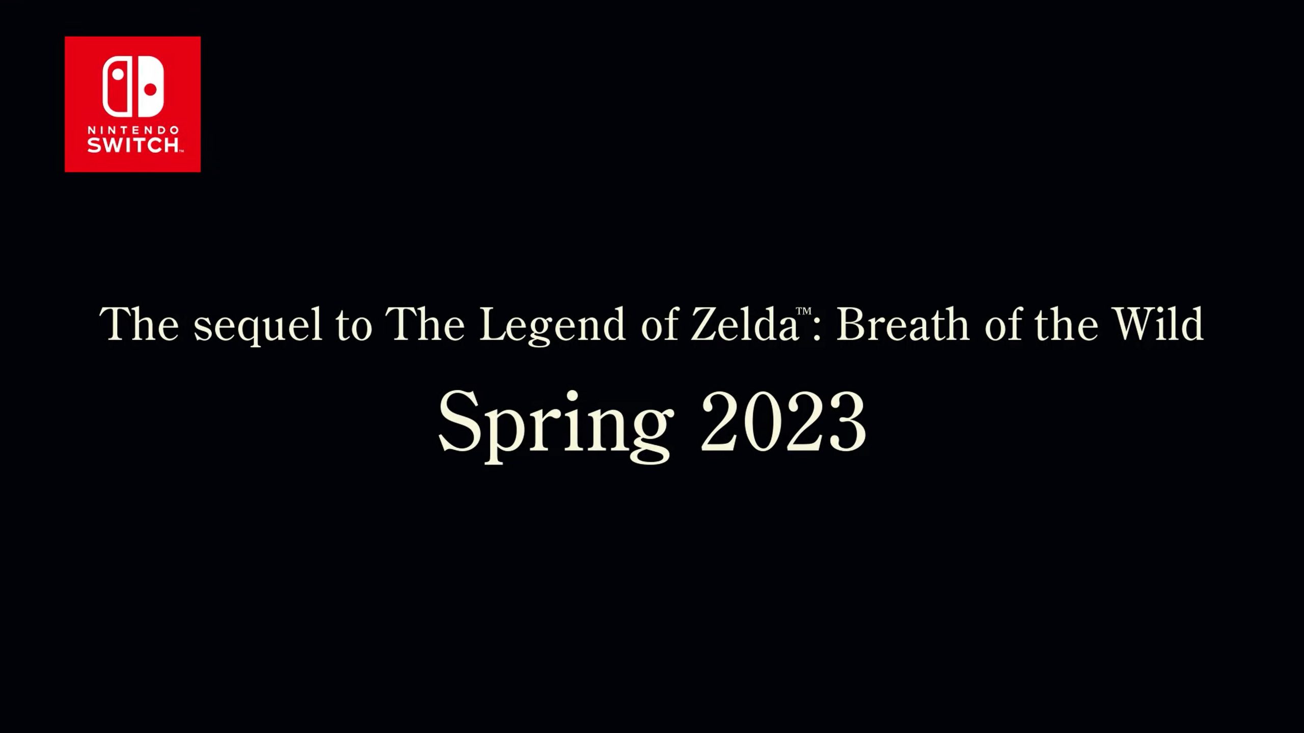 zelda breath of the wild 2 spring 2023