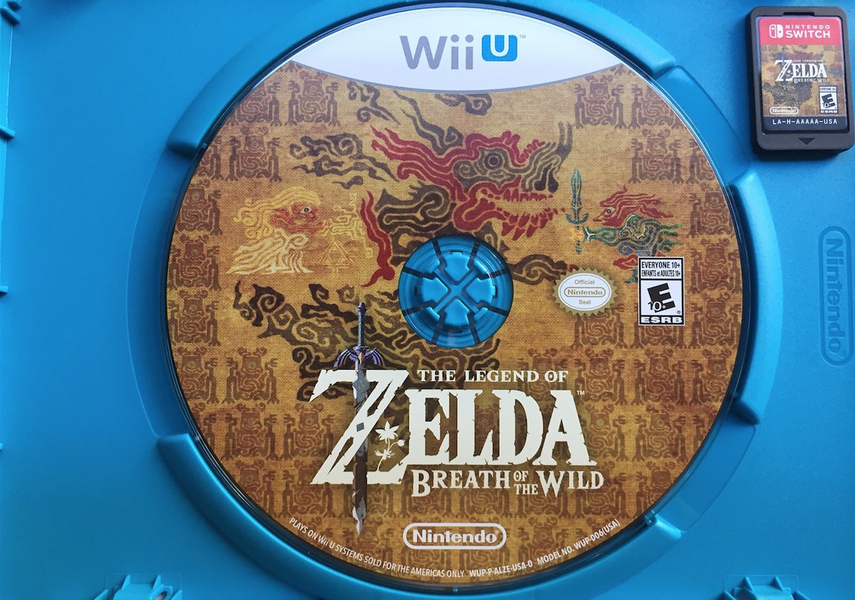 the legend of zelda breath of the wild for wii u