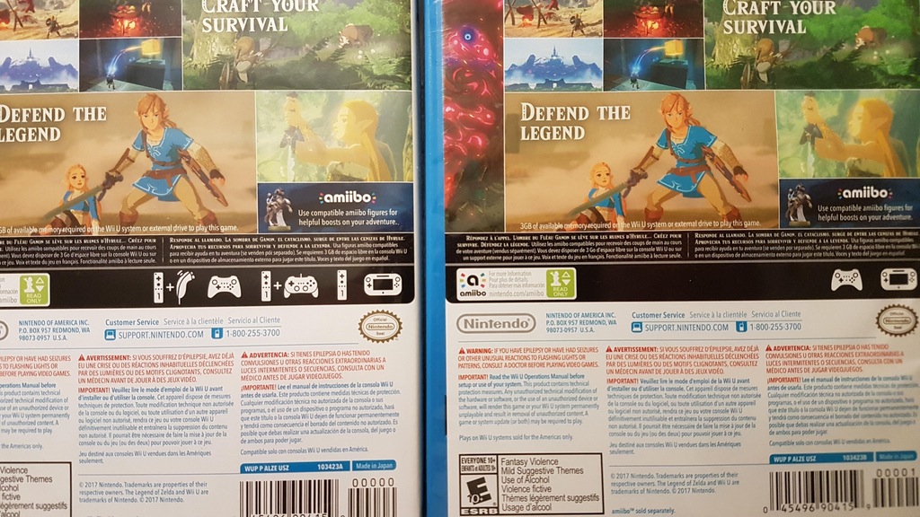 Found a First Print Breath of the Wild for $20! Is there supposed to be a  manual included? : r/wiiu
