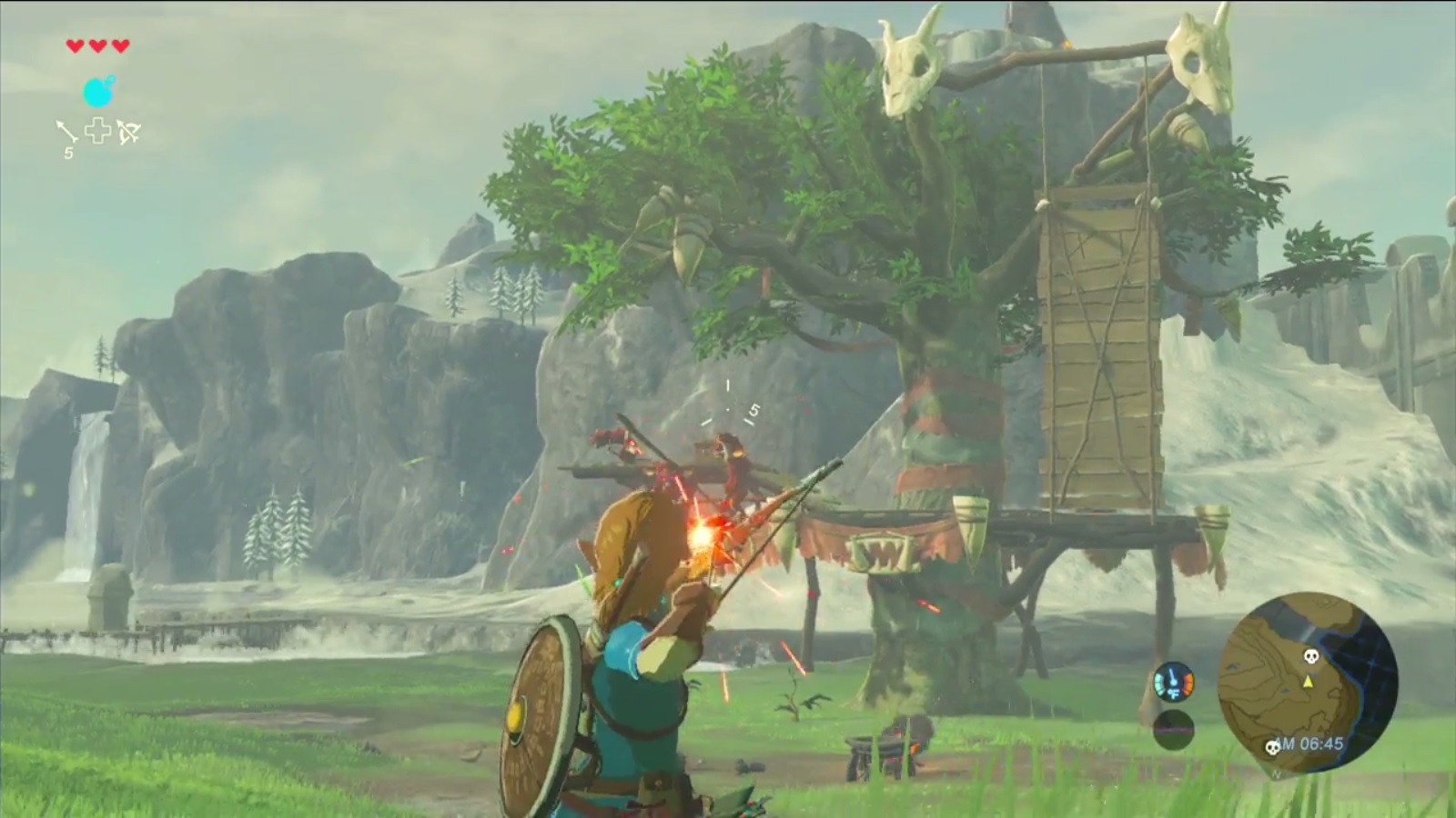 Zelda: Breath of the Wild - bow and 