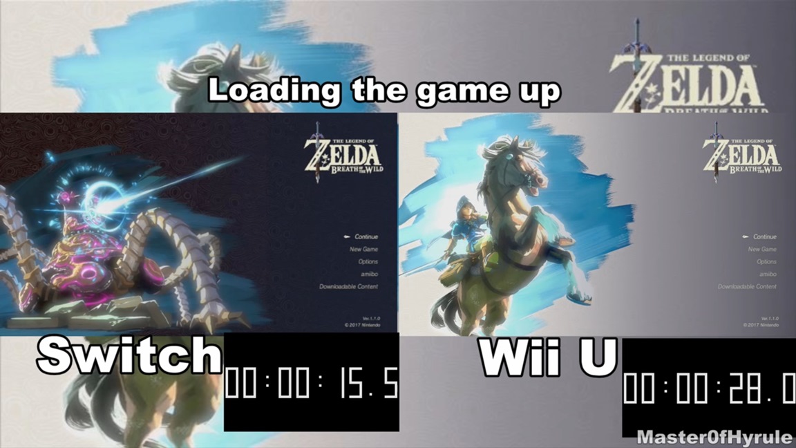 The Legend of Zelda: Breath of the Wild, Wii U games, Games