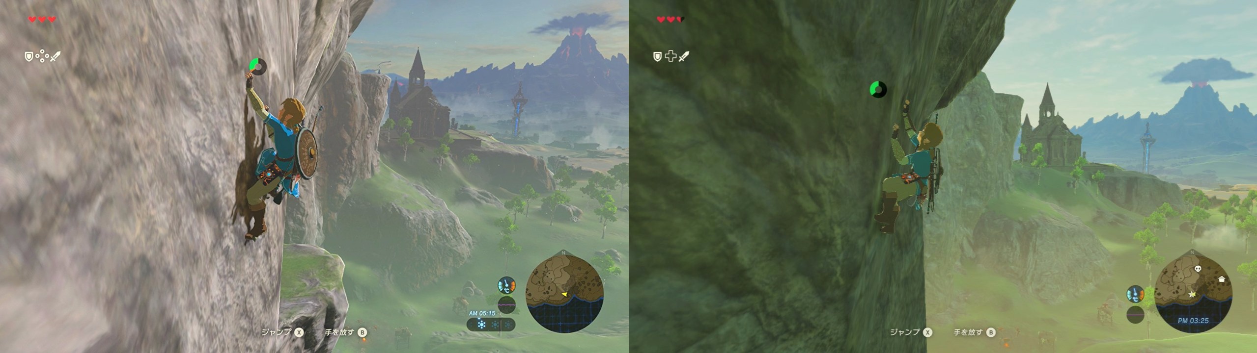 Zelda Breath Of The Wild Switch Vs Wii U Screenshot Comparisons Nintendo Everything
