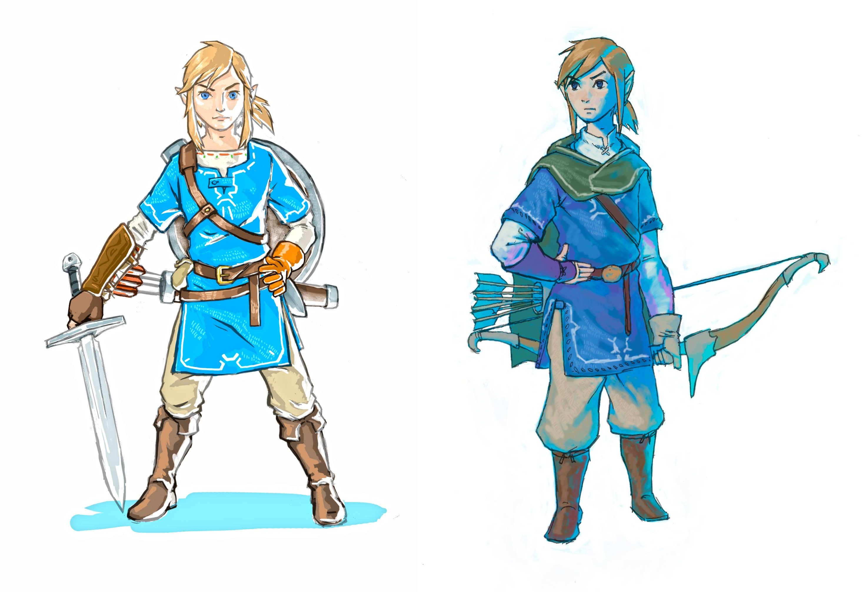 New Zelda Breath Of The Wild Concept Art