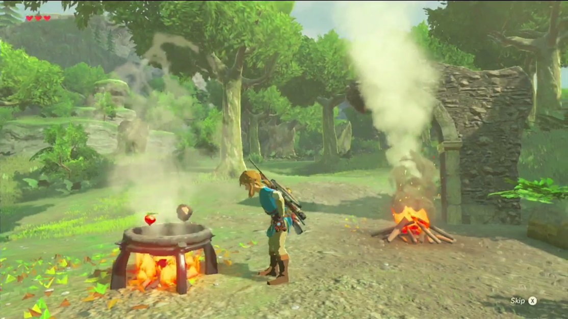 breath of wild cooking