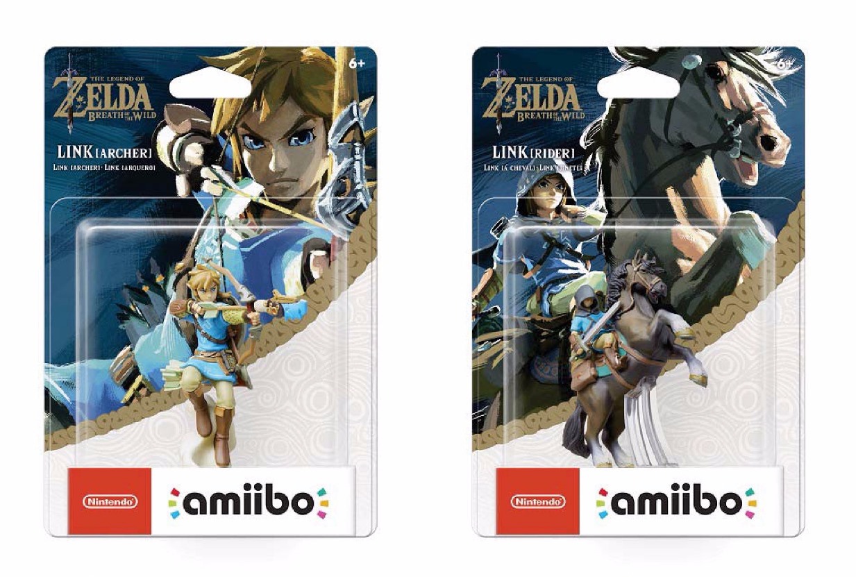 Nintendo Rider Link The Legend of Zelda: Breath of the Wild amiibo ...