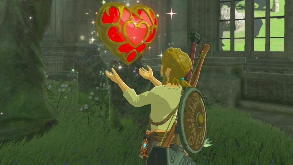 zelda breath of the wild spirit orbs hearts or stamina