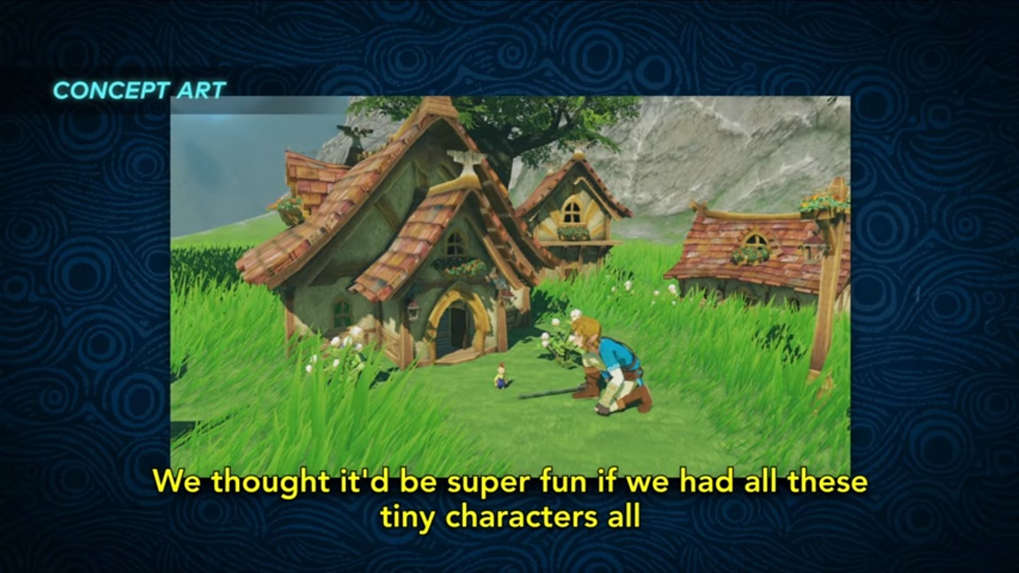 Zelda: Breath Of The Wild Almost Had Tiny NPCs & Shrinking Mechanics