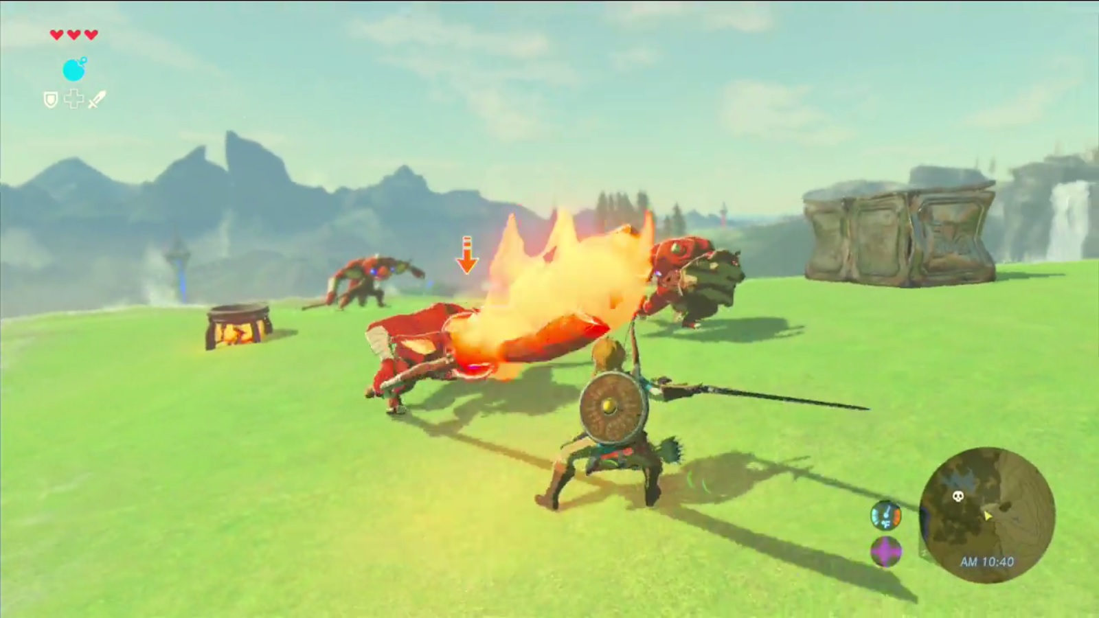 breath of wild weapons