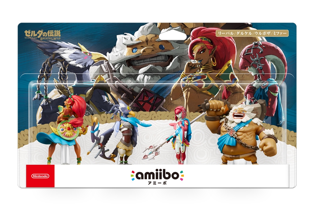 nintendo amiibo mipha legend of zelda breath of the wild series ver