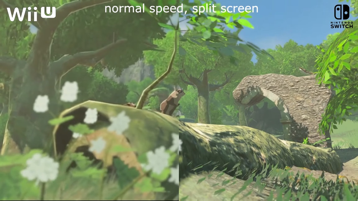 Zelda Breath of the Wild – Wii U vs. Switch Graphics Comparison Nintendo 