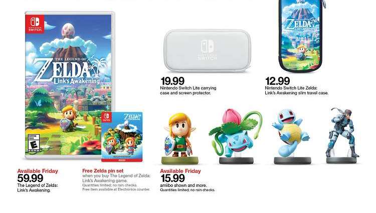 Target zelda shop link's awakening