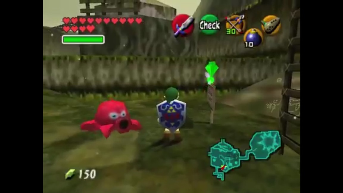 The Legend of Zelda: Ocarina of Time 3D - The Cutting Room Floor