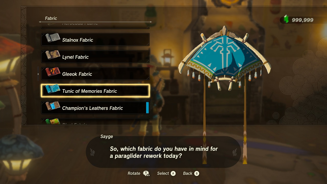 How to upgrade the Tunic of Memories in Tears of the Kingdom